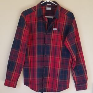 Columbia  Plaid Shirt Men's Size Small